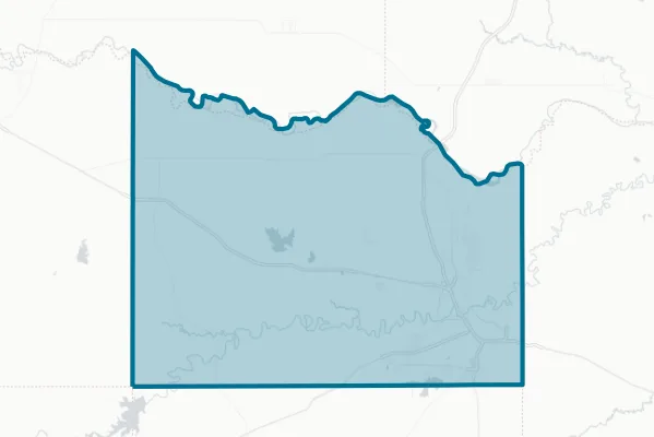 Wichita County — detail map