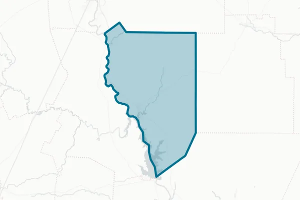 Zapata County — detail map