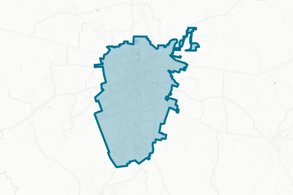 City of Lufkin — detail map