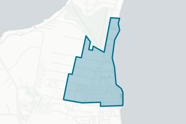 Town of Fulton Texas — detail map
