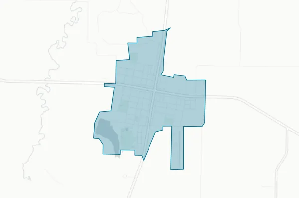 City of Archer City — detail map