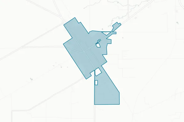 City of Jourdanton — detail map
