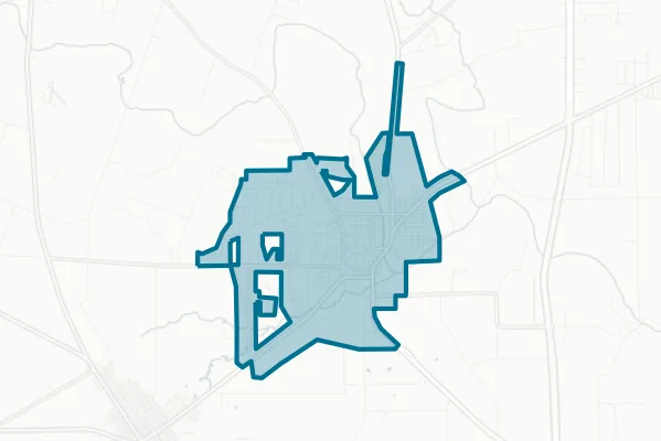 City of Pleasanton — detail map