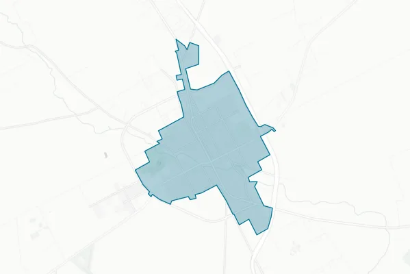 City of Beeville — detail map