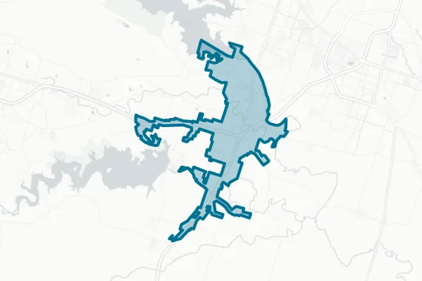 City of Belton — detail map