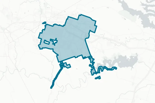 City of Killeen — detail map