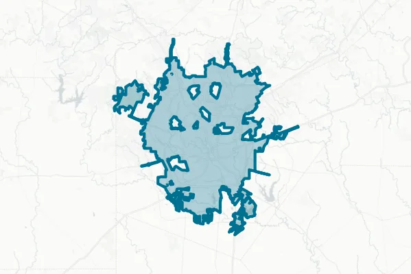 City of San Antonio — detail map