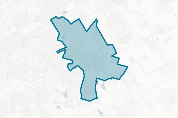 City of Converse — detail map