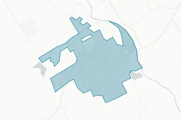 City of Clifton — detail map