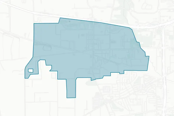 City of Nash — detail map