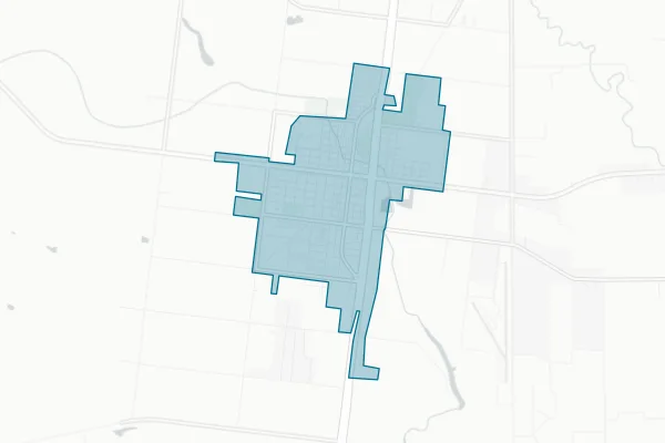 City of Falfurrias — detail map