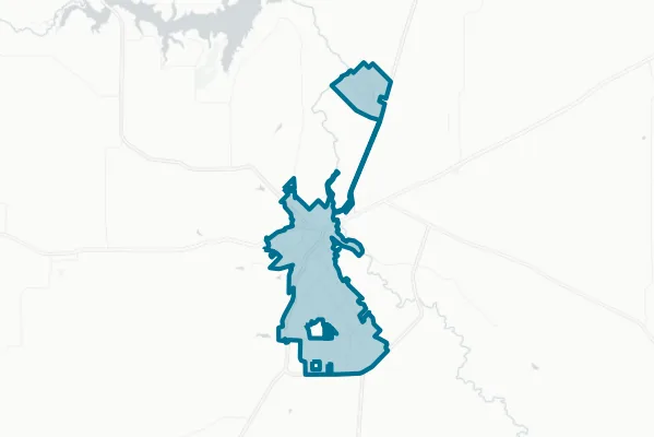 City of Brownwood — detail map