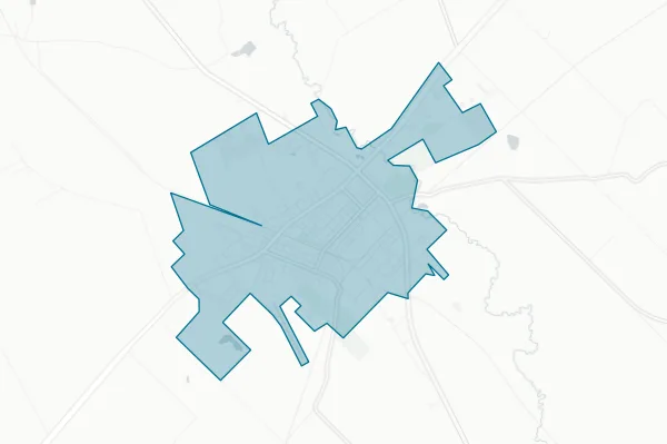 City of Caldwell — detail map