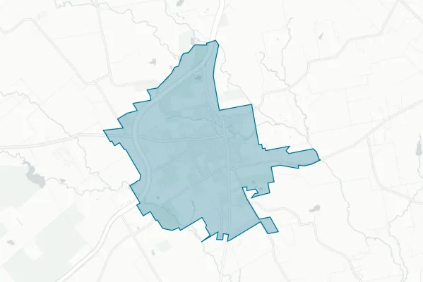 City of Lockhart — detail map