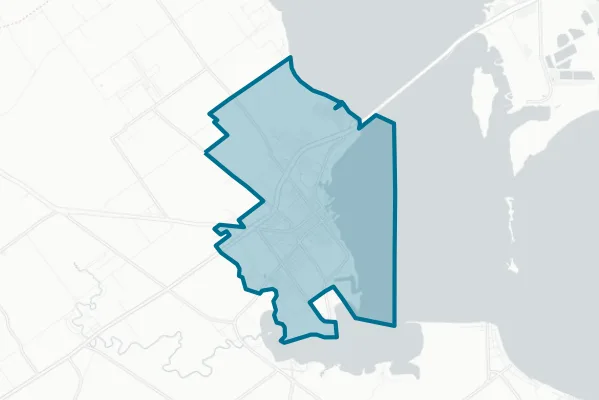 City of Port Lavaca — detail map