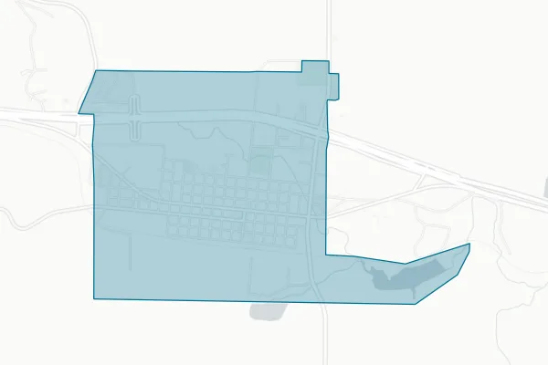 City of Baird — detail map