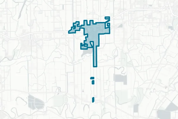 City of La Feria — detail map