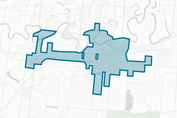 City of Los Fresnos — detail map