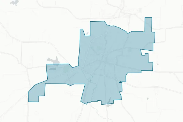 City of Atlanta — detail map