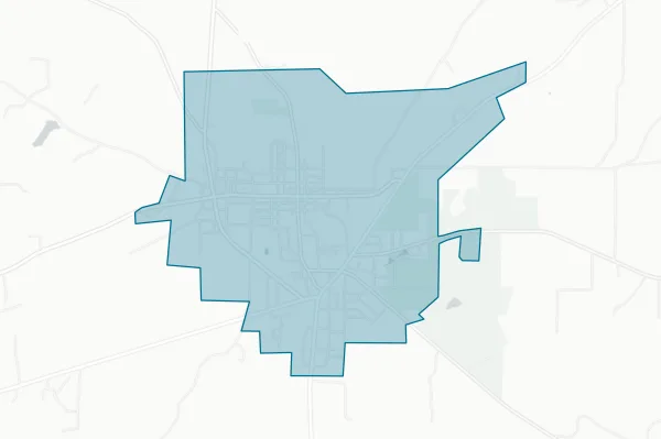 City of Linden — detail map