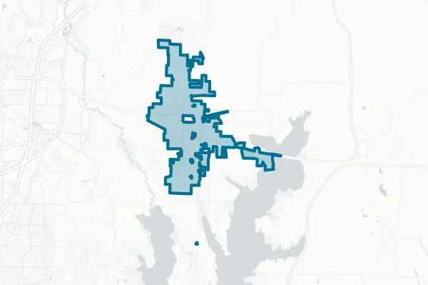 City of Princeton — detail map