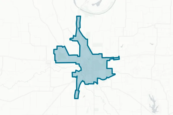 City of Gainesville — detail map
