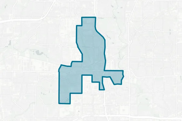 Town of Addison — detail map