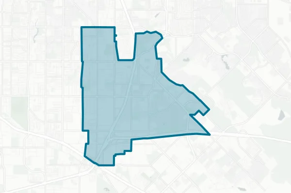 City of Balch Springs — detail map