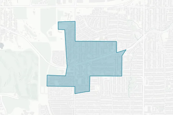 City of Cockrell Hill — detail map
