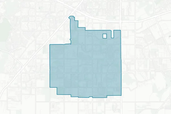 City of DeSoto — detail map