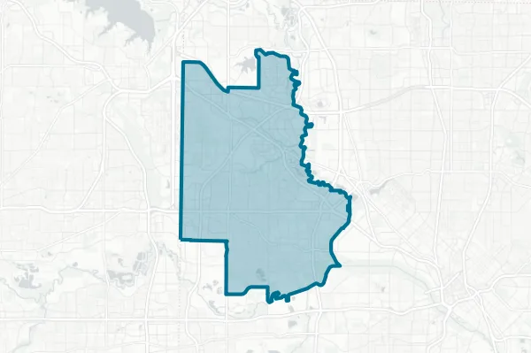 City of Irving — detail map