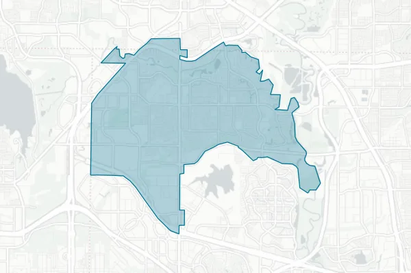 City of Coppell — detail map