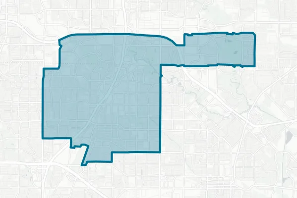 City of Richardson — detail map