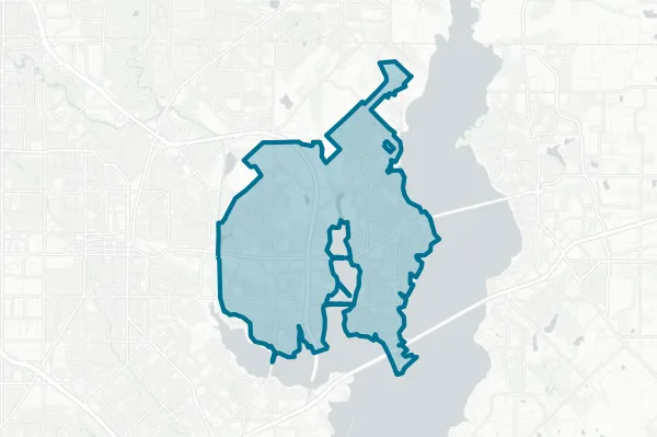 City of Rowlett — detail map