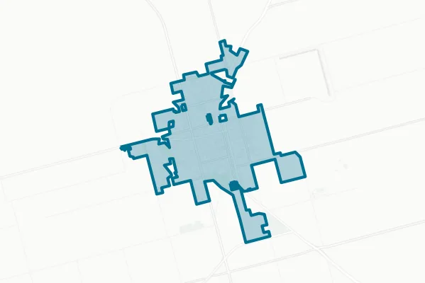 City of Lamesa — detail map