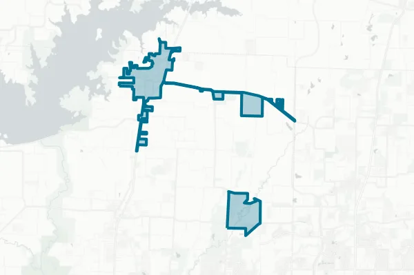 City of Pilot Point — detail map