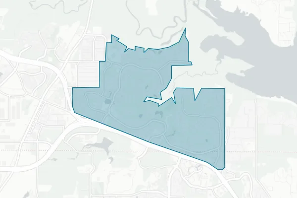 Town of Trophy Club — detail map