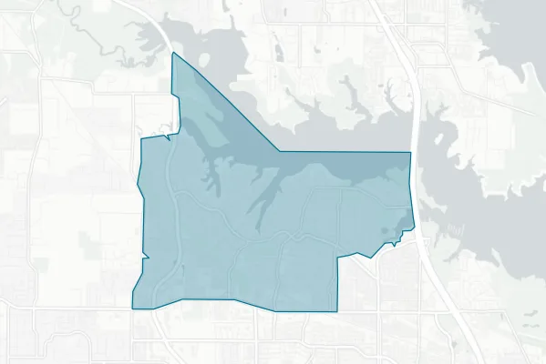 City of Highland Village — detail map