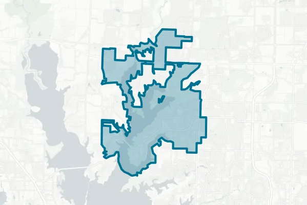 Town of Little Elm — detail map