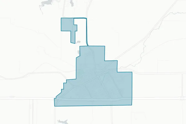 City of Cisco — detail map