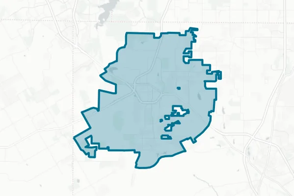 City of Midlothian — detail map