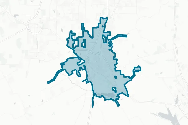 City of Waxahachie — detail map
