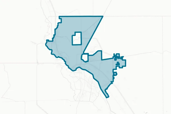 City of El Paso — detail map