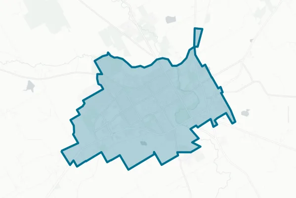 City of Stephenville — detail map