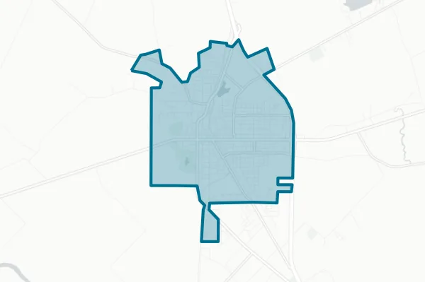 City of Marlin — detail map