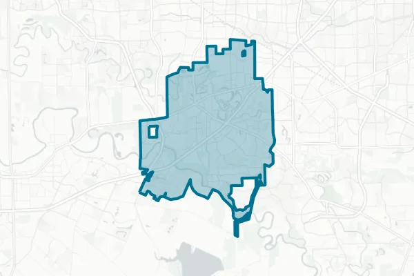 City of Sugar Land — detail map