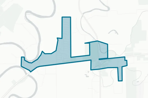 City of Simonton — detail map