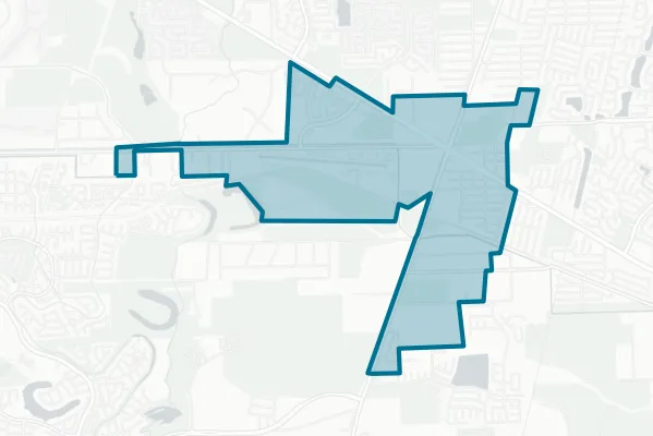 City of Arcola — detail map