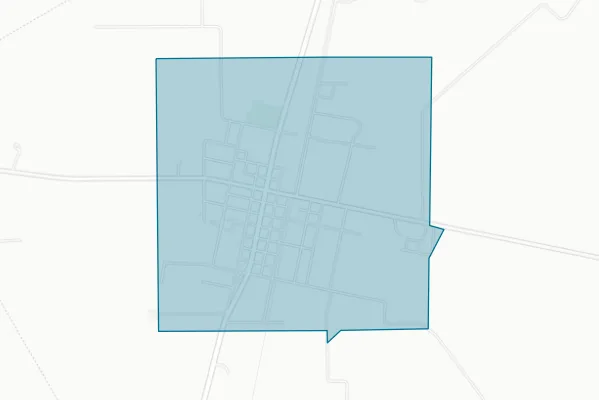 City of Wortham — detail map