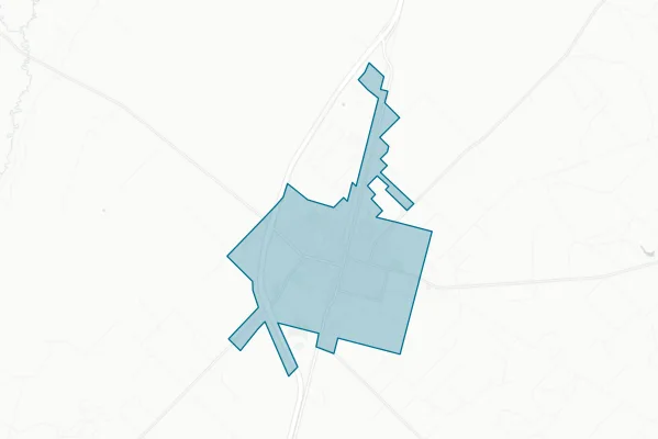 City of Pearsall — detail map